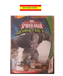 Spiderman Vs Sinister R 1:64 Hot Wheels Miniature Cars Repo Duty New Araña - Picture 1 of 3