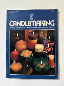 Candlemaking Step by Step 1972 Craft Project Technique Instruction Golden Press - Picture 1 of 5