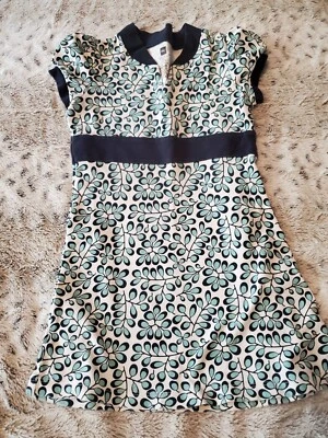 Tea Collection Girls 5 Short Sleeve Dress Floral - Image 1 of 4