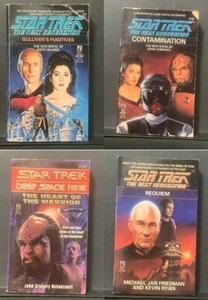 Lote de libros de Star Trek TNG - 4 libros - gran oferta - Imagen 1 de 9