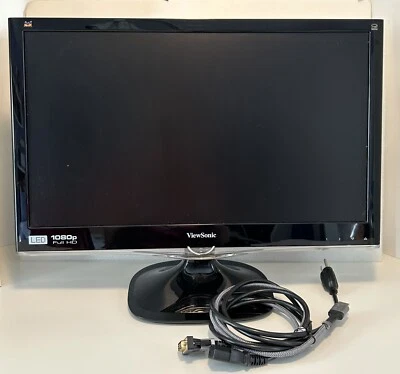 ViewSonic VX2250WM-LED 21.5'' LCD Flat Panel Monitor VS13239 w/ Power - Image 1 of 4