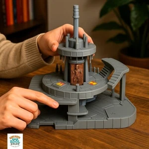 Star Wars Vintage 1982 Kenner Micro Collezione Bespin Freeze Chamber con Han - Foto 1 di 23