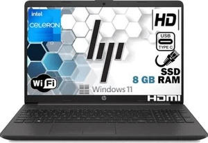 HP 250 G9 Intel N4500 Notebook Portatile, RAM 8 Gb DDR4, Ssd M2 128GB windows11 - Foto 1 di 6