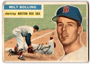 1956 Topps Milt Bolling Boston Red Sox #315 - Picture 1 of 2