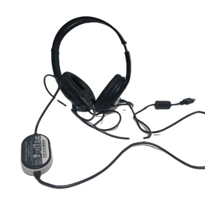 Microsoft LifeChat LX-3000 Digital USB Stereo Headset/Microphone Tested Works - Image 1 of 4