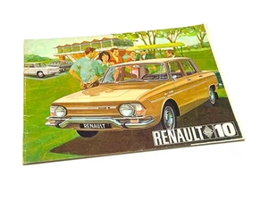 Renault 10 1967 folleto - Imagen 1 de 3