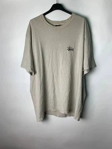 t shirt vintage stussy grigia logo gib taglia XL - Foto 1 di 4