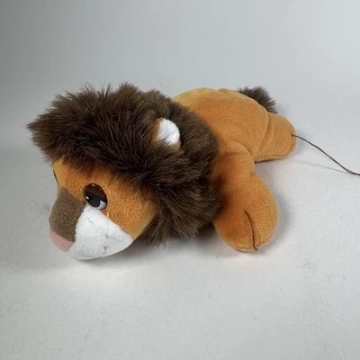 Galoob плюшевый фунт щенки винтажный джунглей лев коричневый 1997 7» * читать - Изображение 1 из 4