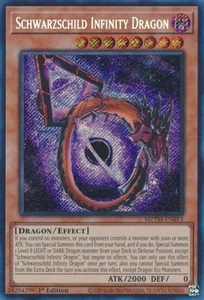 x1 Schwarzschild Infinity Dragon - MZTM-EN013 - Secret Rare - 1st Edition Yu-Gi- - Picture 1 of 1