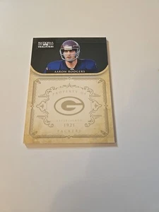 2012 panini national treasures aaron rodgers # 53 55/99 Used - Picture 1 of 7