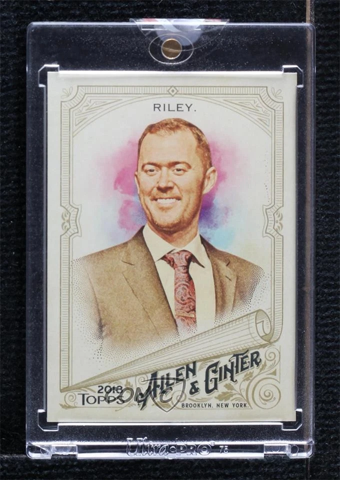 2018 Allen & Ginter Topps Vault Blank Back 1/1 Lincoln Riley #175 Rookie RC 0ws - Image 1 of 3