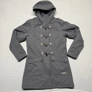 Merrell SelectWarm Duffle Toggle Coat Full Zip Women’s M Gray - Picture 1 of 9