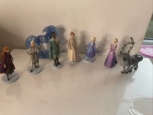 Disney Frozen The Nokk Blauwasser Pferd Figuren Konvolut - 8 Figuren Tortenaufleger - Bild 1 von 15