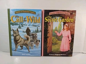 Treasury of Illustrated Classics HC Lot Of 2 - Secret Garden & Call Of The Wild - Picture 1 of 18