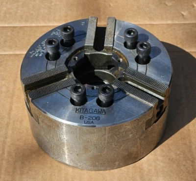 Portabrocas eléctrico Kitagawa B-206, 3 mordazas Foto 1 de 4