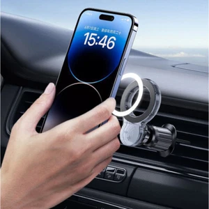 For iPhone Magsafe 15/16/14/13 Pro Max Car Airvent Phone Mount Magnetic Holder - Picture 1 of 9
