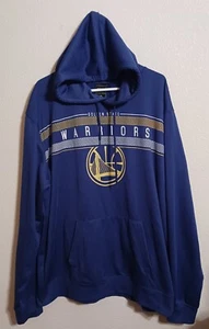Golden State Warriors Polyester Hooded Sweatshirt Hoodie Size 2XL Mens by UNK - Picture 1 of 6