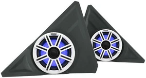 SSV Works 8" Front Kick Panel Pods+Kicker Premium Speakers for Polaris Slingshot - Picture 1 of 12