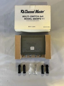 Channel Master Multiswitch 4x4 Model 6904IFD New - Picture 1 of 2