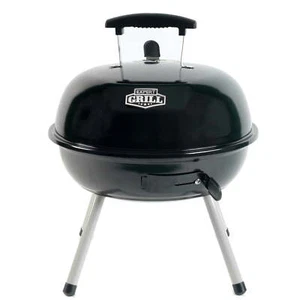 14.5'' Steel Portable Charcoal Grill, Black, New - Picture 1 of 15