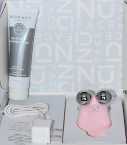 NuFACE Pink Petite Advanced Facial Tightening Toning Device + 5oz Gel Primer NEW - Picture 1 of 4