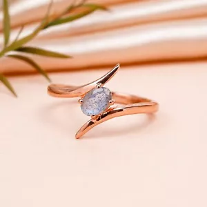 925 Silber Edelstein Handgemacht Ring G F Rubin, Schweizer Blau Topas, Iolite - Bild 1 von 32