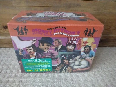 The Complete Monty Python's Flying Circus Collector's Edition 21 DVD Box Set NEW - Image 1 of 4
