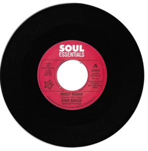 Jerry Butler Moody Woman / Stop Steppin' On My Dreams  Northern Soul Listen - Imagen 1 de 2