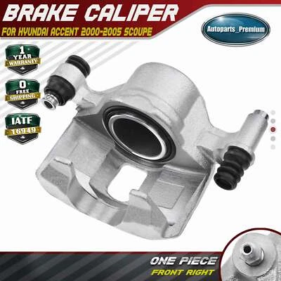 Pinza de freno de pasajero delantero para Hyundai Accent Scoupe Dodge Verna Mitsubishi Foto 1 de 4