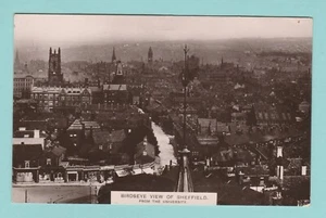 SHEFFIELD - POSTAL LOCA-VU PHOTO CO. - VISTA DE PÁJARO - 1913 - Imagen 1 de 2