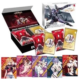 Neon Genesis Evangelion Doujin Trading Card 14 Pack Booster Box NEW White - Picture 1 of 6