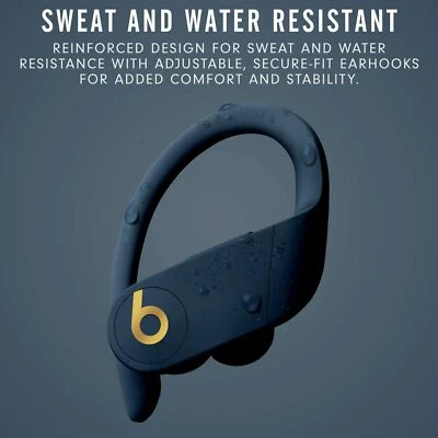 Powerbeats Pro Wireless Earbuds Apple H1 Chip Class 1 Bluetooth NAVY Headphones - Image 1 of 4