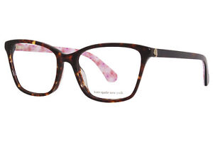 Kate Spade Cailye MAP Eyeglasses Frame Women's Havana/Pink Full Rim 53mm