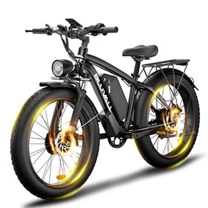3000W Electric Bicycle Ebike 26" Fat Tire Snow Beach City MTB E-Bike 48V 22.4AH - Picture 1 of 27