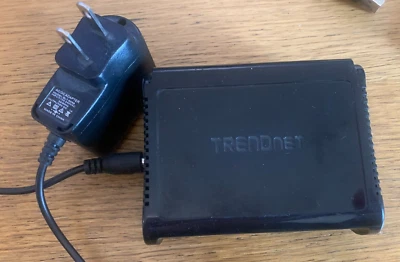 TRENDnet TE100-S5 Fast Ethernet Switch TE100-S5/AS Black with AC/DC Adapter - Image 1 of 3