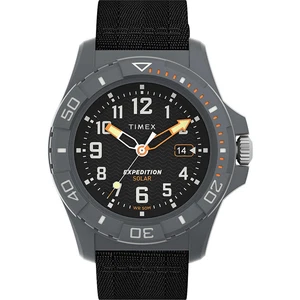 Solar Mens Wristwatch TIMEX EXPEDITION NORTH TW2V40500 Canvas Black - Picture 1 of 2
