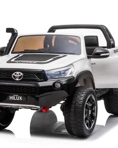 KIDS RIDE ON CAR TOYOTA HILUX RUGGED X UTE 24V 2WD LICENSED ELECTRIC - (WHITE) - Picture 1 of 6