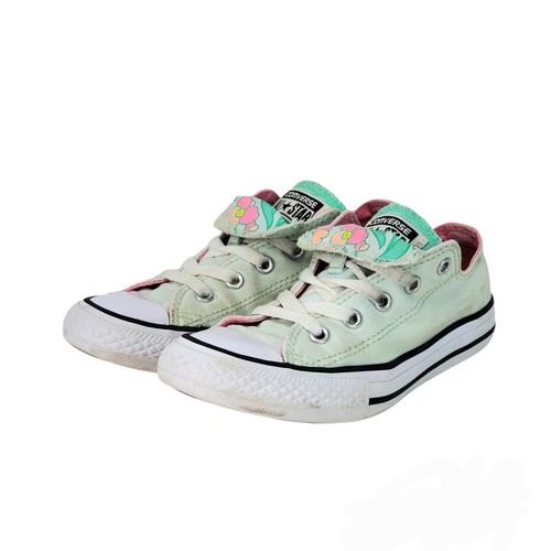 Scarpe sneakers Converse All Star giovani ragazze moda doppia lingua stringate taglia 1