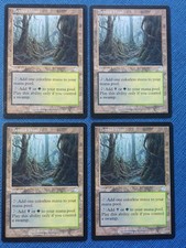 MTG 4x Tainted Wood x4 LP Torment Magic Playset