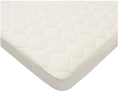 American Baby Company Waterproof Bassinet Mattress Protector, White - Image 1 of 3
