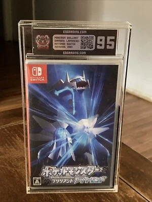 2021 Pokemon Brilliant Diamond Japanese ESG 95 Graded Nintendo Switch New Sealed - Image 1 of 4