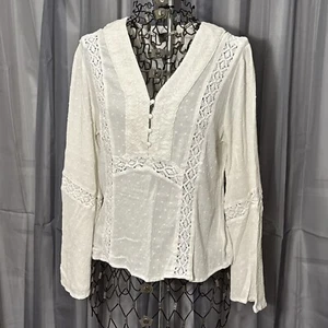 Idyllwind Western Romance Blouse Top Boho cowgirl Miranda Lambert Prairie S - Picture 1 of 15