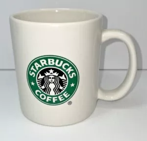 Tazza tazza caffè Starbucks 2004 bianco verde nero logo pubblicità sirena usata in ottime condizioni - Foto 1 di 6