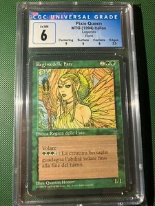 MTG Pixie Queen Italian Legends CGC 6 EX/NM - Picture 1 of 3