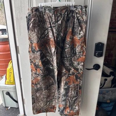 Outfitters Ridge Pants Mens XL Brown Fusion 3D Camo Cargo Hunting Twill Outdoors - Image 1 of 4