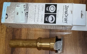 Rubinetti California 9050ZB-MBLK ZeroDrain finitura nero opaco tappo 2 1/4", LEGGI! - Foto 1 di 10