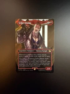 MTG Final Fantasy English Seifer Almasy Borderless 0534 Surge Foil - Picture 1 of 2
