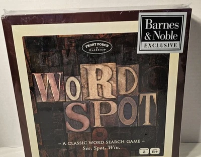 Word Spot, A Classic Word Search Game, Barnes& Noble Exclusive, New , Board Game - Image 1 of 4