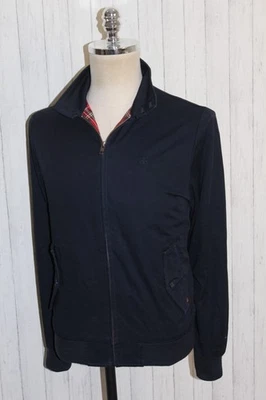 Men's Merc Blue Bomber Style Jacket Size S - Image 1 of 4