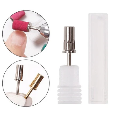 Broca para uñas bandas de lijado de uñas eje para lijar plata Foto 1 de 4